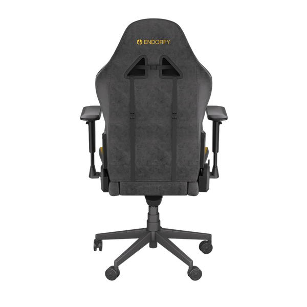 Endorfy SCRIM YL Silla Gaming Ergonómica Reclinable Soporte Lumbar y Cervical Malla Transpirable y Cuero en Color Amarillo Endorfy SCRIM YL Silla Gaming Ergonómica Reclinable Soporte Lumbar y Cervical Malla Transpirable y Cuero en Color Amarillo