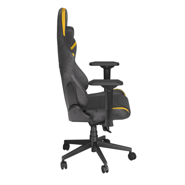 Endorfy SCRIM YL Silla Gaming Ergonómica Reclinable Soporte Lumbar y Cervical Malla Transpirable y Cuero en Color Amarillo Endorfy SCRIM YL Silla Gaming Ergonómica Reclinable Soporte Lumbar y Cervical Malla Transpirable y Cuero en Color Amarillo