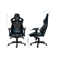 Noblechairs Epic cuero negro Silla Noblechairs Epic cuero negro Silla