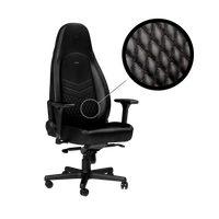 Noblechairs Icon cuero negro Silla Noblechairs Icon cuero negro Silla
