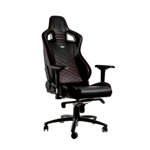 Noblechairs Epic cuero PU negro rojo Silla Noblechairs Epic cuero PU negro rojo Silla