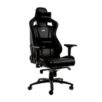 Noblechairs Epic cuero PU negro dorado Silla Noblechairs Epic cuero PU negro dorado Silla