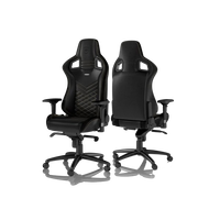 Noblechairs Epic cuero PU negro dorado Silla Noblechairs Epic cuero PU negro dorado Silla