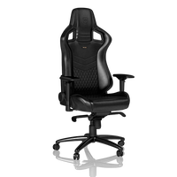 Noblechairs Epic cuero de nappa negro Silla Noblechairs Epic cuero de nappa negro Silla