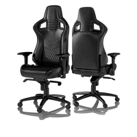 Noblechairs Epic cuero de nappa negro Silla Noblechairs Epic cuero de nappa negro Silla