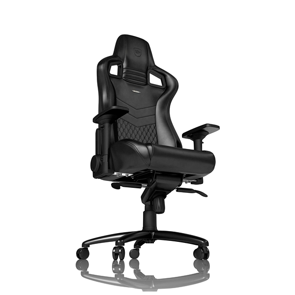 Noblechairs Epic cuero de nappa negro  Silla Noblechairs Epic cuero de nappa negro  Silla