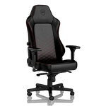 Noblechairs Hero cuero PU negro / rojo - Silla