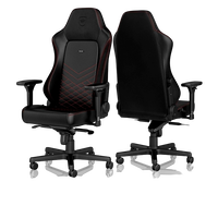 Noblechairs Hero cuero PU negro rojo Silla Noblechairs Hero cuero PU negro rojo Silla