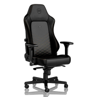 Noblechairs Hero cuero PU negro /dorado - Silla Noblechairs Hero cuero PU negro /dorado - Silla
