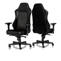 Noblechairs Hero cuero PU negro dorado Silla Noblechairs Hero cuero PU negro dorado Silla
