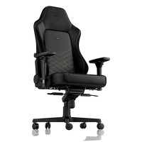 Noblechairs Hero cuero PU negro dorado Silla Noblechairs Hero cuero PU negro dorado Silla
