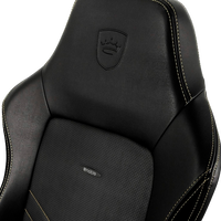 Noblechairs Hero cuero PU negro dorado Silla Noblechairs Hero cuero PU negro dorado Silla