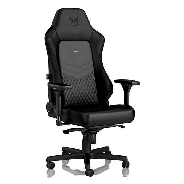 Noblechairs Hero cuero negro Silla Noblechairs Hero cuero negro Silla