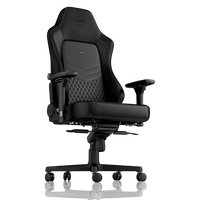 Noblechairs Hero cuero negro Silla Noblechairs Hero cuero negro Silla