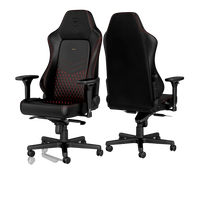 Noblechairs Hero cuero negro  rojo  Silla