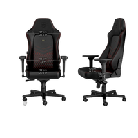 Noblechairs Hero cuero negro  rojo  Silla