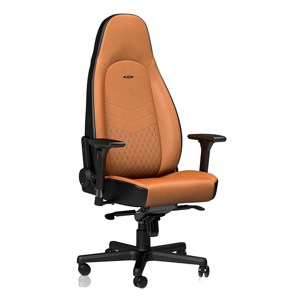 Noblechairs Icon cuero cognac  Silla Noblechairs Icon cuero cognac  Silla