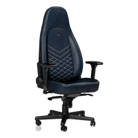 Noblechairs Icon cuero azul midnight  Silla