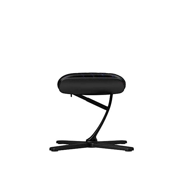 Noblechairs cuero PU negro  azul  Reposapiés Noblechairs cuero PU negro  azul  Reposapiés