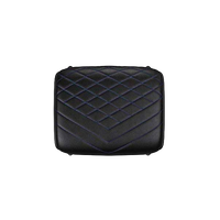 Noblechairs cuero PU negro azul Reposapiés Noblechairs cuero PU negro azul Reposapiés