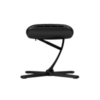 Noblechairs cuero PU negro dorado Reposapiés Noblechairs cuero PU negro dorado Reposapiés
