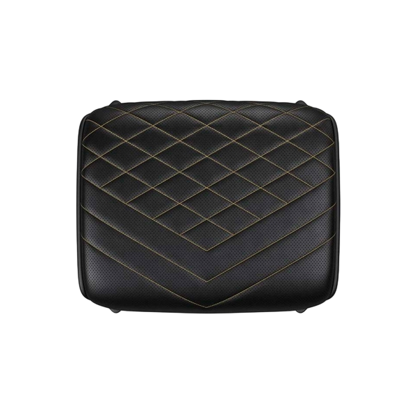 Noblechairs cuero PU negro  dorado  Reposapiés Noblechairs cuero PU negro  dorado  Reposapiés