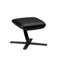 Noblechairs cuero PU negro Reposapiés Noblechairs cuero PU negro Reposapiés