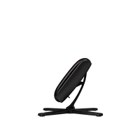 Noblechairs cuero PU negro  rojo Reposapiés