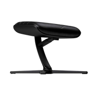 Noblechairs cuero PU negro blanco Reposapiés Noblechairs cuero PU negro blanco Reposapiés