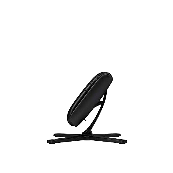 Noblechairs cuero negro  Reposapiés Noblechairs cuero negro  Reposapiés
