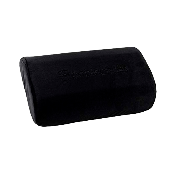 Noblechair set lumbar y cervical negro Cojin Noblechair set lumbar y cervical negro Cojin