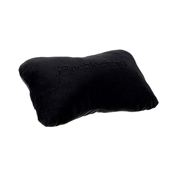 Noblechair set lumbar y cervical negro Cojin Noblechair set lumbar y cervical negro Cojin