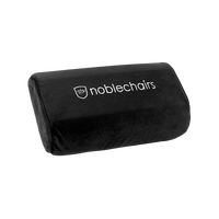 Noblechair set lumbar y cervical negro blanco Cojin Noblechair set lumbar y cervical negro blanco Cojin