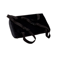 Noblechair set lumbar y cervical negro  dorado  Cojin