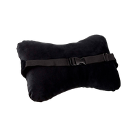 Noblechair set lumbar y cervical negro  dorado  Cojin