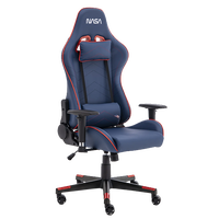 Nasa Galactic Azul Piel sintética  Silla Gaming