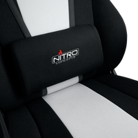 Nitro Concepts E250 Negro  Blanco  Silla