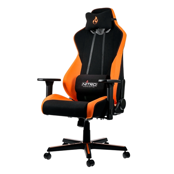 Nitro Concepts S300 Negro  Naranja  Silla Nitro Concepts S300 Negro  Naranja  Silla