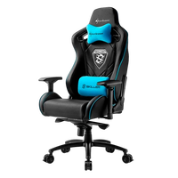 Sharkoon Skiller SGS4 negra azul  Silla