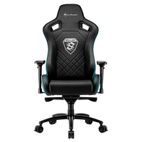 Sharkoon Skiller SGS4 negra azul  Silla