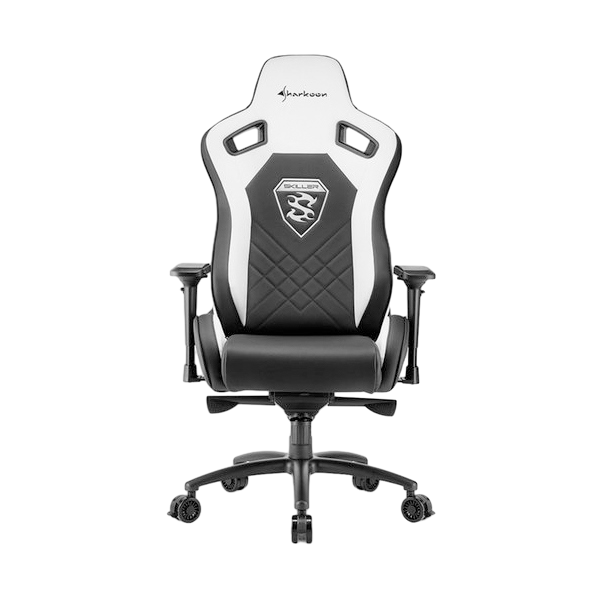 Sharkoon Skiller SGS4 negra blanca Silla Sharkoon Skiller SGS4 negra blanca Silla