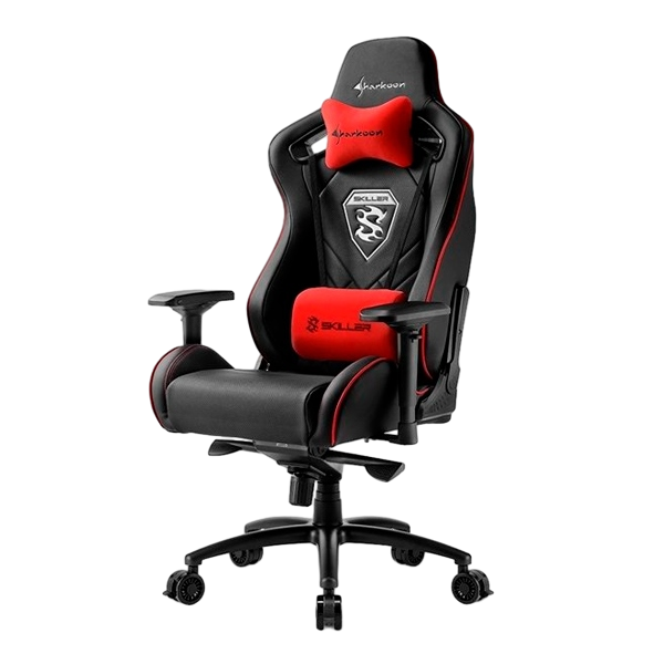 Sharkoon Skiller SGS4 negra roja  Silla Sharkoon Skiller SGS4 negra roja  Silla