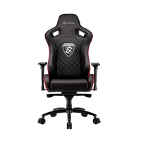 Sharkoon Skiller SGS4 negra roja Silla Sharkoon Skiller SGS4 negra roja Silla