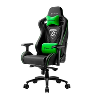 Sharkoon Skiller SGS4 negra verde Silla Sharkoon Skiller SGS4 negra verde Silla