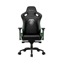 Sharkoon Skiller SGS4 negra verde Silla Sharkoon Skiller SGS4 negra verde Silla