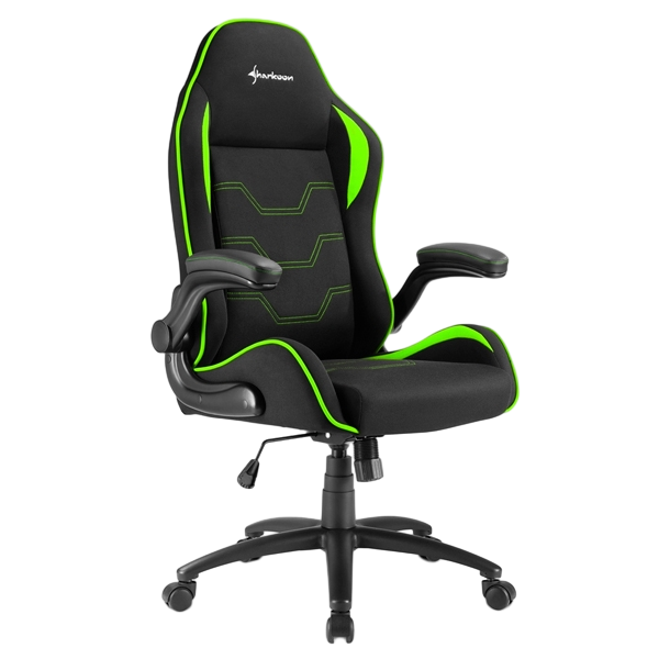 Sharkoon Elbrus 1 Black Green Silla Sharkoon Elbrus 1 Black Green Silla