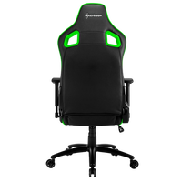 Sharkoon Elbrus 2 Black  Green  Silla