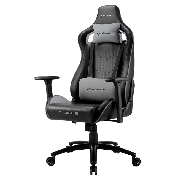 Sharkoon Elbrus 2 Black  Grey  Silla Sharkoon Elbrus 2 Black  Grey  Silla