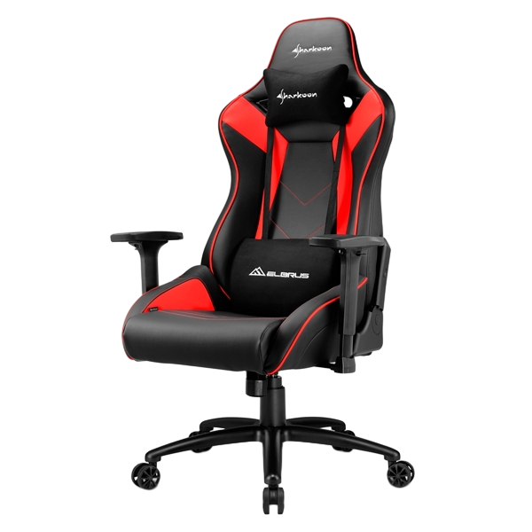 Sharkoon Elbrus 3 Black Red Silla Sharkoon Elbrus 3 Black Red Silla