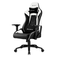Sharkoon Elbrus 3 Black White Silla Sharkoon Elbrus 3 Black White Silla